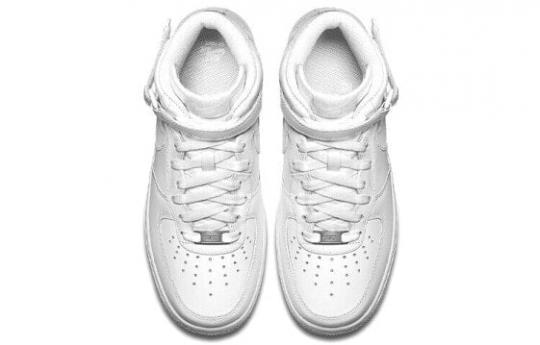 Кроссовки Nike Air Force 1 '07 Mid ''Triple White'' Sneakers 366731-100