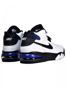 Для баскетбола Nike Air Force Max White Black Cobalt AH5534-100