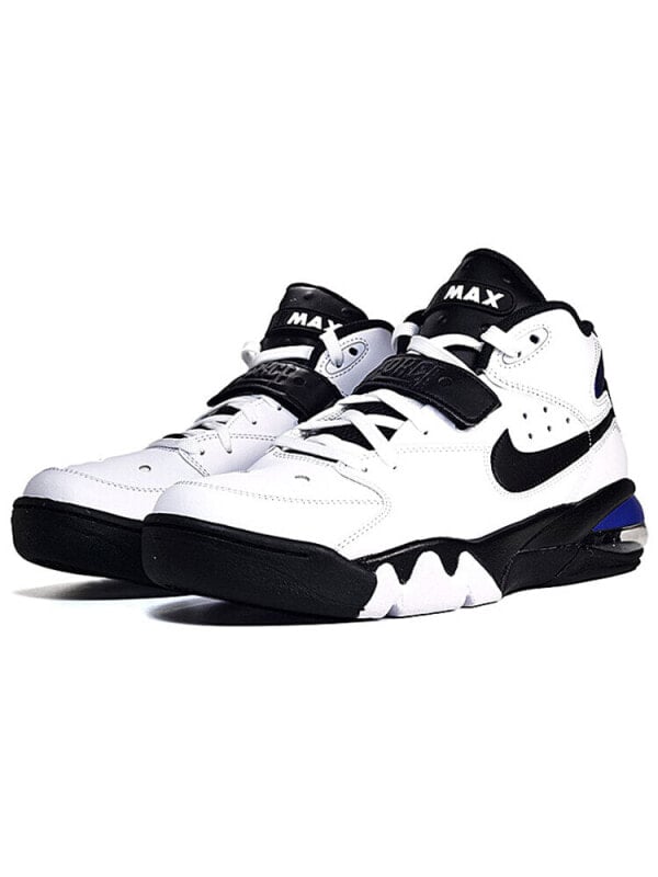 Для баскетбола Nike Air Force Max White Black Cobalt AH5534-100