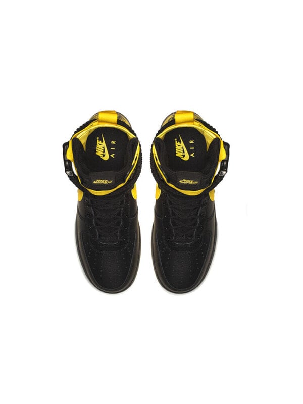 Кроссовки Nike Sf Air Force 1 High Black Dynamic Yellow AR1955-001
