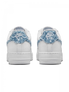 Кроссовки Nike Air Force 1 Low '07 Essential White Worn Blue Paisley Women's DH4406-100