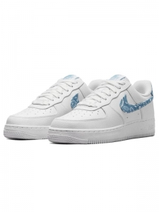 Кроссовки Nike Air Force 1 Low '07 Essential White Worn Blue Paisley Women's DH4406-100