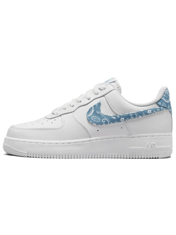 Кроссовки Nike Air Force 1 Low '07 Essential White Worn Blue Paisley Women's DH4406-100