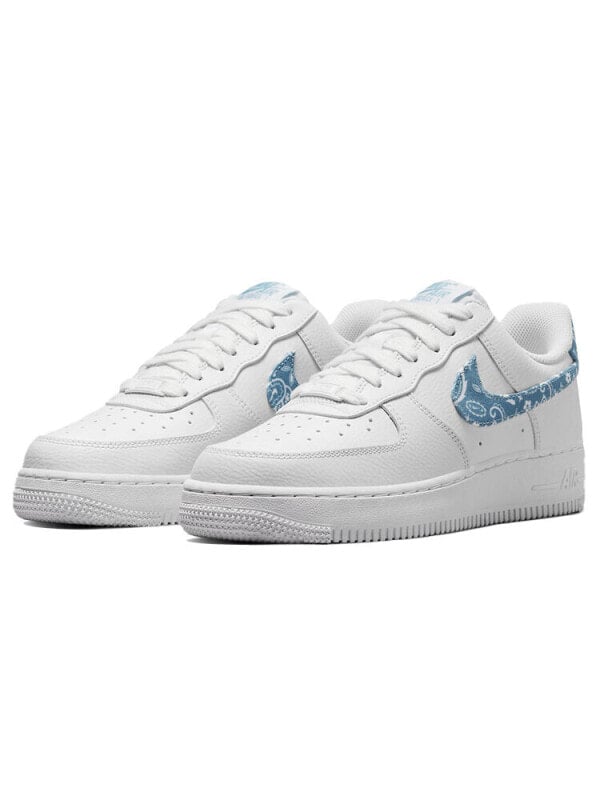 Кроссовки Nike Air Force 1 Low '07 Essential White Worn Blue Paisley Women's DH4406-100