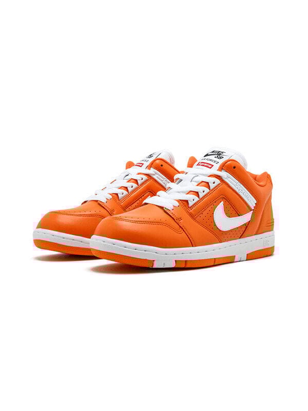 Кроссовки Nike Sb Air Force 2 Low Supreme Orange AA0871-818