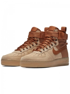 Кроссовки Nike Sf Air Force 1 Mid Premium Praline AA1129-200