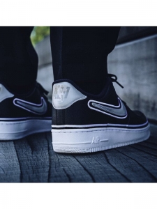 Кроссовки Nike Air Force 1 Low Sport Nba Black White AJ7748-001