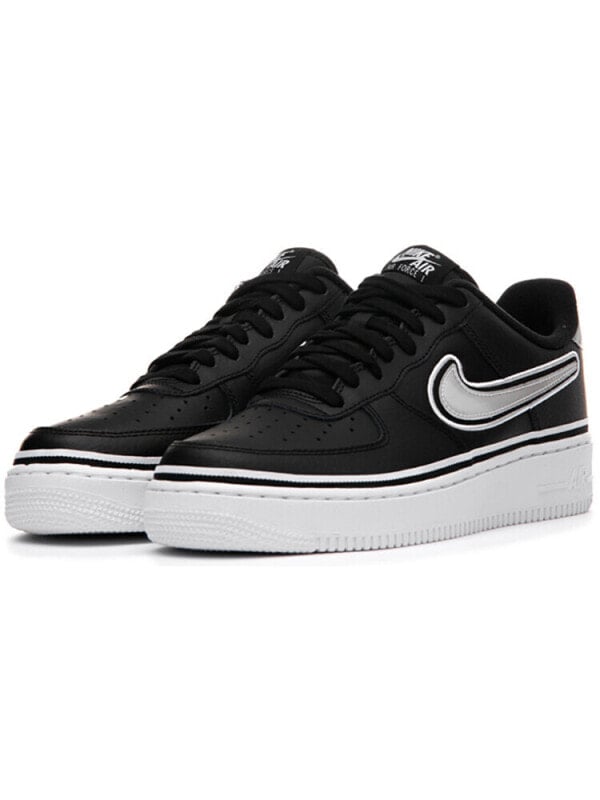 Кроссовки Nike Air Force 1 Low Sport Nba Black White AJ7748-001