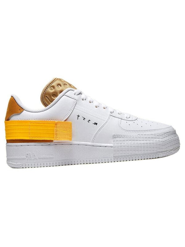 Кроссовки Nike Air Force 1 Type White Gold AT7859-100