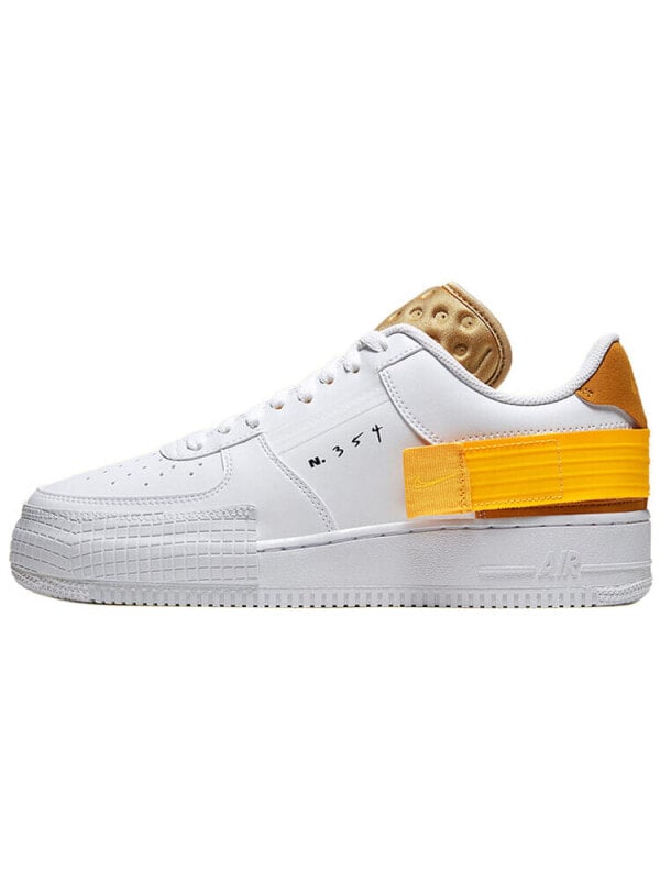 Кроссовки Nike Air Force 1 Type White Gold AT7859-100