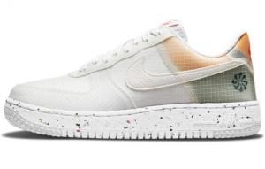 Кроссовки Nike Air Force 1 Low Crater White Orange DH2521-100