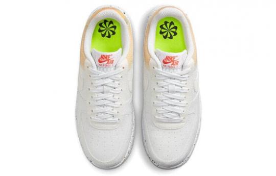 Кроссовки Nike Air Force 1 Low Crater White Orange DH2521-100