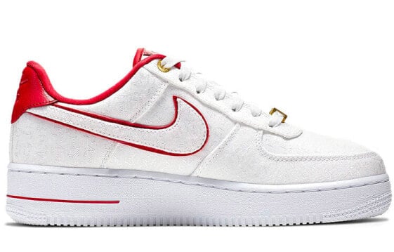 Кроссовки Nike Air Force 1 Low Lux White Red Women's 898889-101