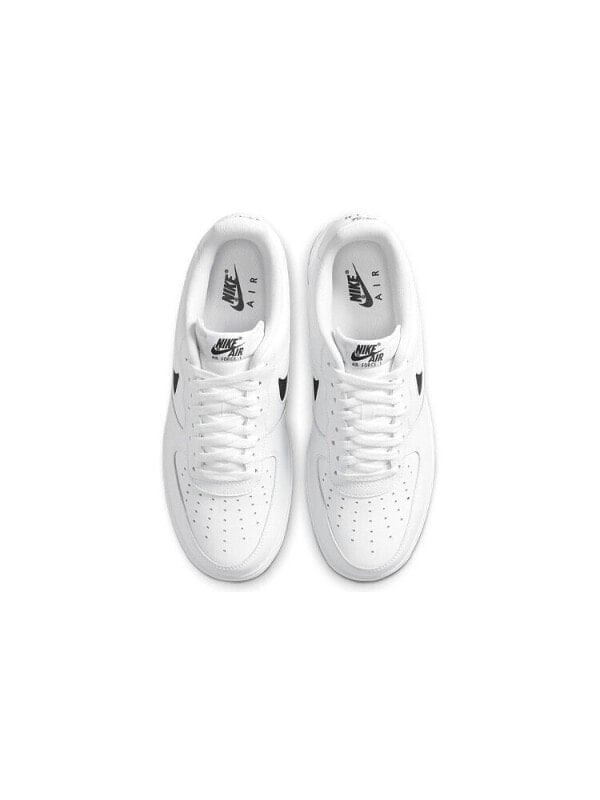 Кроссовки Nike Air Force 1 Low Cut Out Swoosh White Black CZ7377-100
