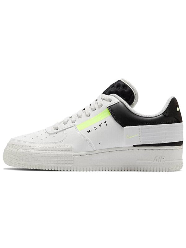 Кроссовки Nike Air Force 1 Low Type White Barely Volt CK6923-100