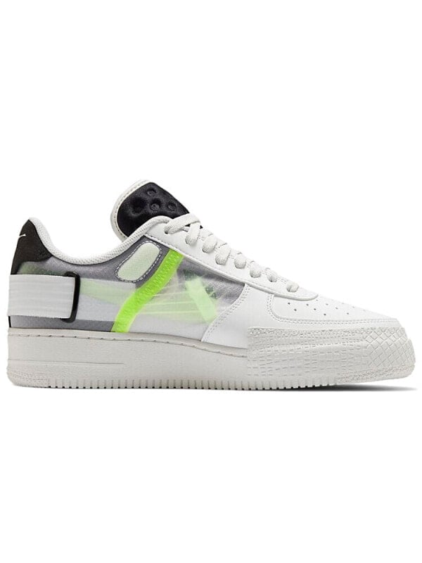 Кроссовки Nike Air Force 1 Low Type White Barely Volt CK6923-100