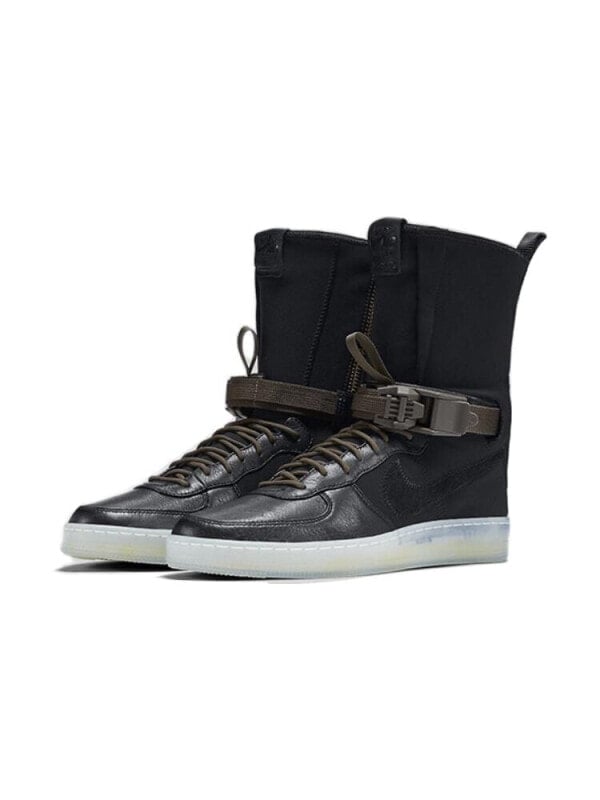 Кроссовки Nike Air Force 1 Downtown Acronym Black Olive 649941-003