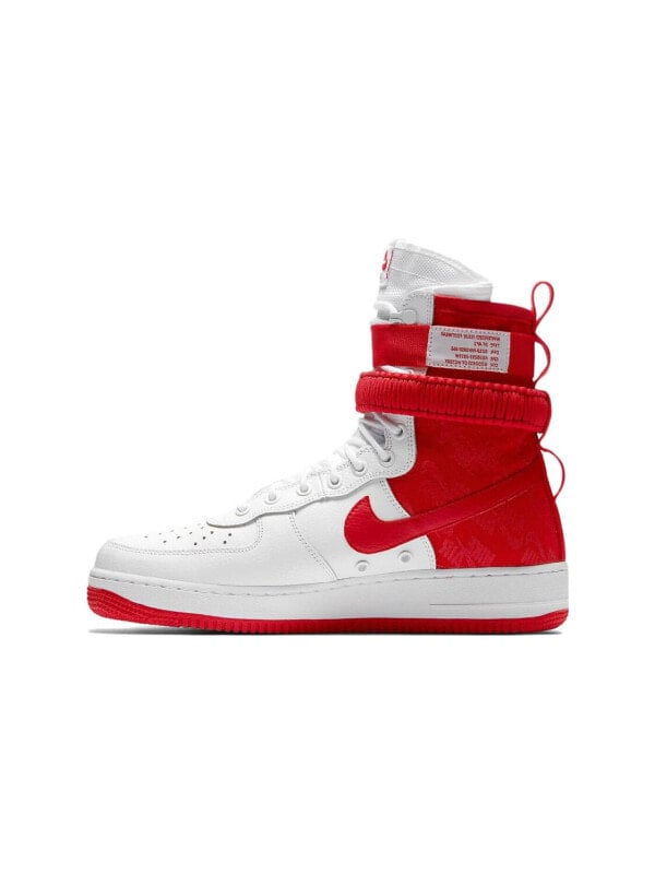 Кроссовки Nike SF Air Force 1 High White University Red ar1955-100