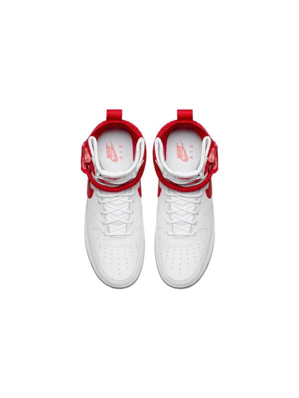 Кроссовки Nike SF Air Force 1 High White University Red ar1955-100