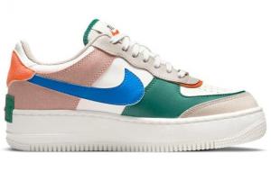 Кроссовки Nike Air Force 1 Low Shadow Sail Signal Blue Green Women's CI0919-109