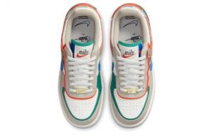 Кроссовки Nike Air Force 1 Low Shadow Sail Signal Blue Green Women's CI0919-109