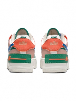 Кроссовки Nike Air Force 1 Low Shadow Sail Signal Blue Green Women's CI0919-109