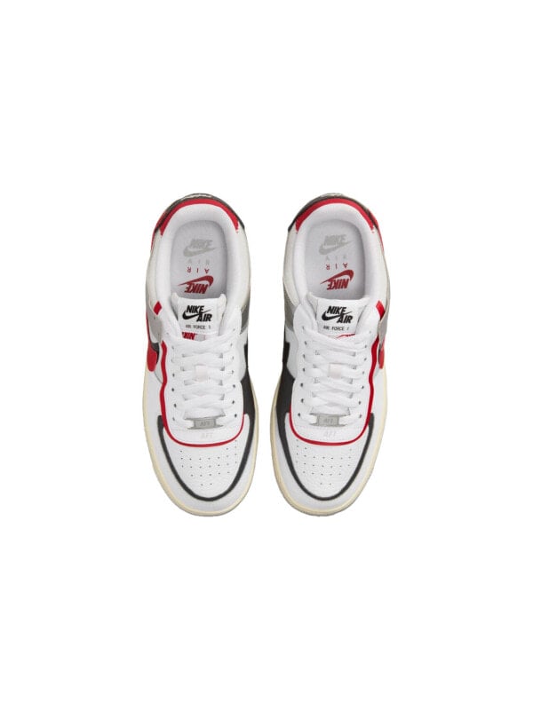Кроссовки Nike Air Force 1 Shadow 'White Silver Red' Women's FN6335-100