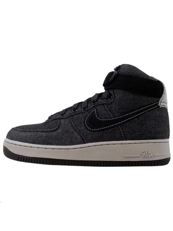 Кроссовки Nike Air Force 1 Hi Se Denim Black/Dark Grey Cobblestone Women's 860544-003