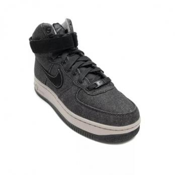 Кроссовки Nike Air Force 1 Hi Se Denim Black/Dark Grey-Cobblestone Women's 860544-003