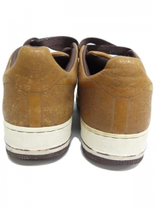 Кроссовки Nike Air Force 1 Slip-Resistant Cushioning Wear-Resistant Low-Top Skateboard Shoes Unisex Brown 308430-221