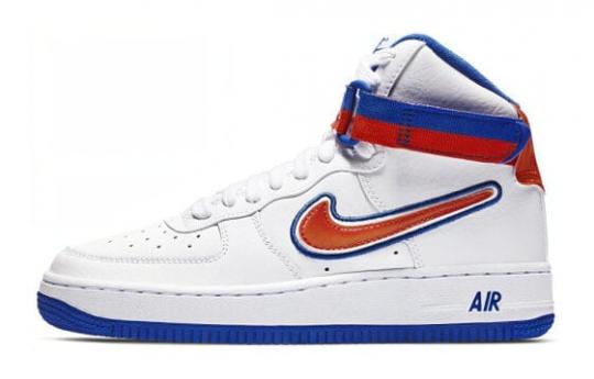 Кроссовки Nike Air Force 1 High LV8 Sports 'Knicks' Gs AV3804-100