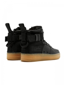 Кроссовки Nike Sf Air Force 1 Mid Black Gum Women's AA3966-002