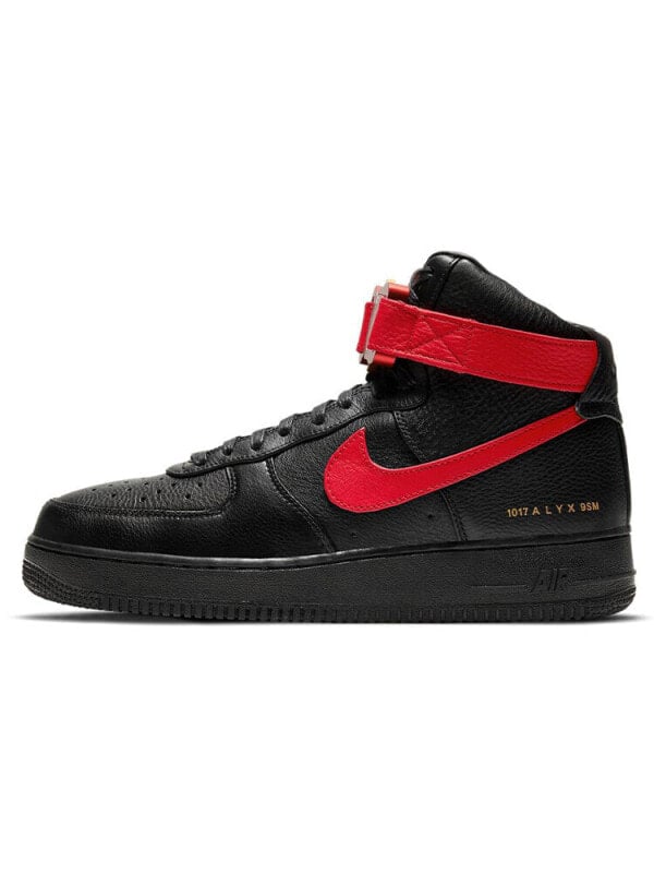 Кроссовки Nike Air Force 1 High 1017 Alyx 9SM Black Red CQ4018-004