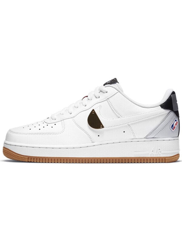 Кроссовки Nike Air Force 1 Low Nba White Grey Gum CT2298-100