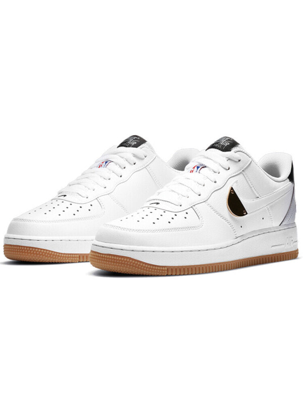 Кроссовки Nike Air Force 1 Low Nba White Grey Gum CT2298-100