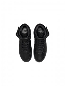 Кроссовки Nike Air Force 1 Mid Prm Black Metallic Silver DX3061-001