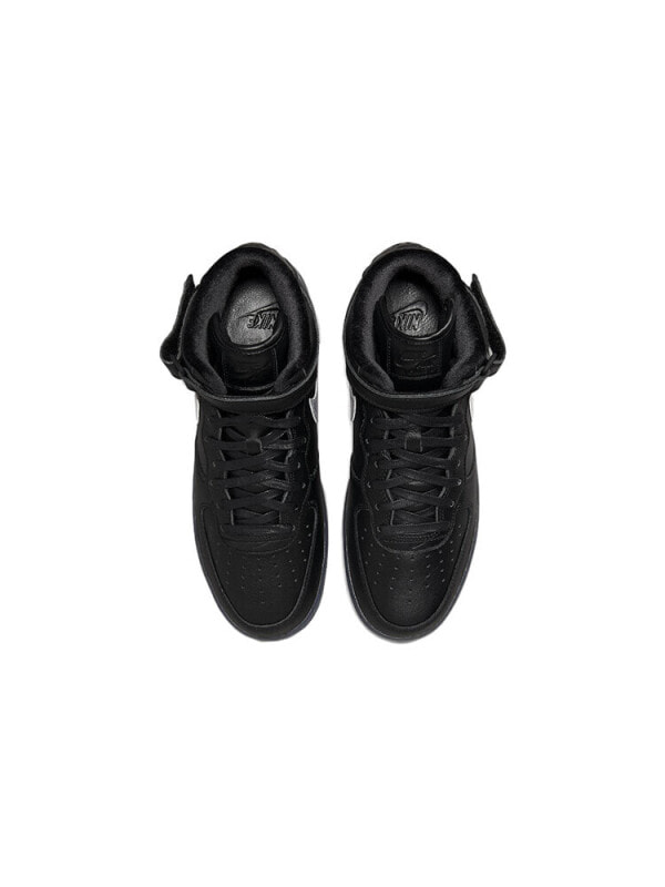 Кроссовки Nike Air Force 1 Mid Prm Black Metallic Silver DX3061-001