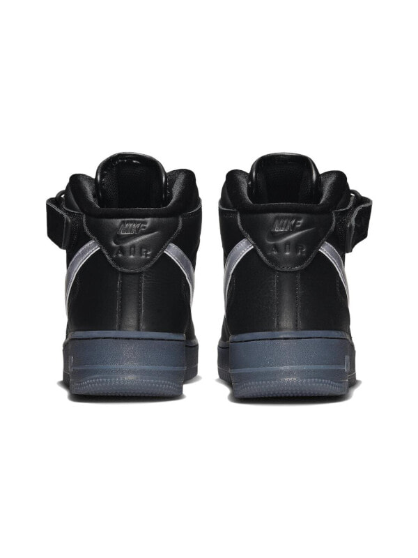 Кроссовки Nike Air Force 1 Mid Prm Black Metallic Silver DX3061-001