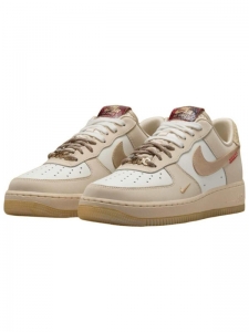 Кроссовки Nike Air Force 1 Low CNY Anti-Slip Wear-Resistant Low-Top Skateboard Shoes Women's Light Brown HV5990-172