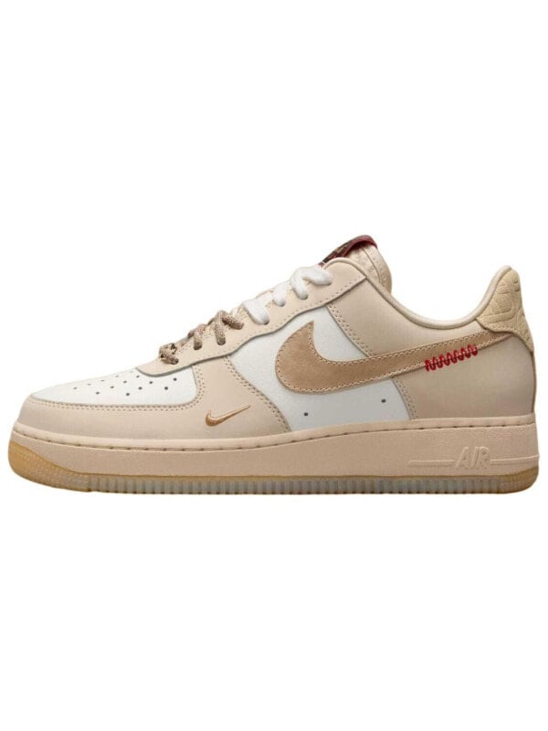 Кроссовки Nike Air Force 1 Low CNY Anti-Slip Wear-Resistant Low-Top Skateboard Shoes Women's Light Brown HV5990-172