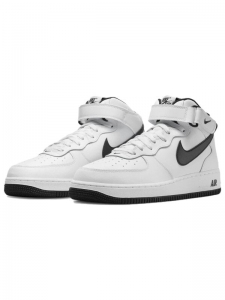 Кроссовки Nike Air Force 1 Mid White Black 2023 DV0806-101