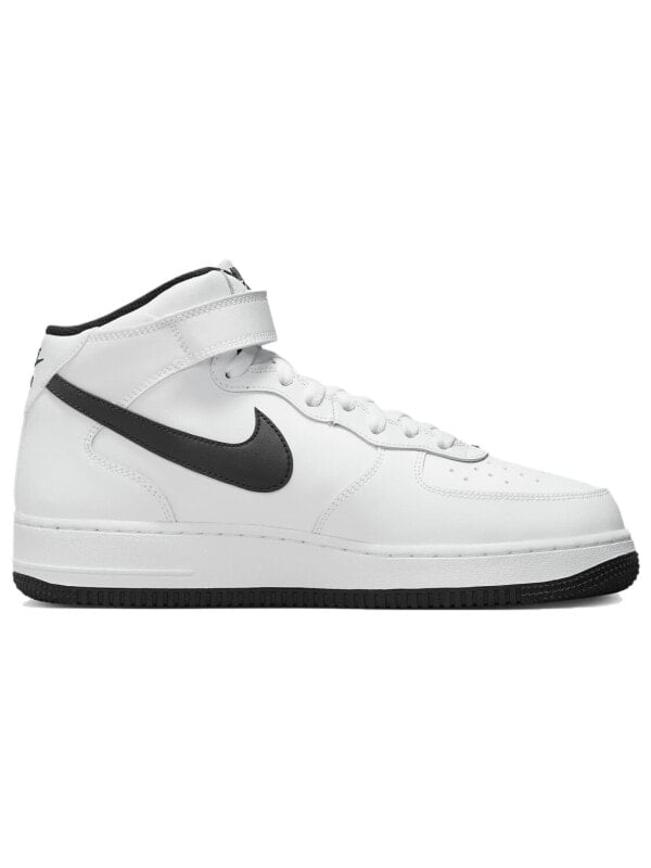 Кроссовки Nike Air Force 1 Mid White Black 2023 DV0806-101