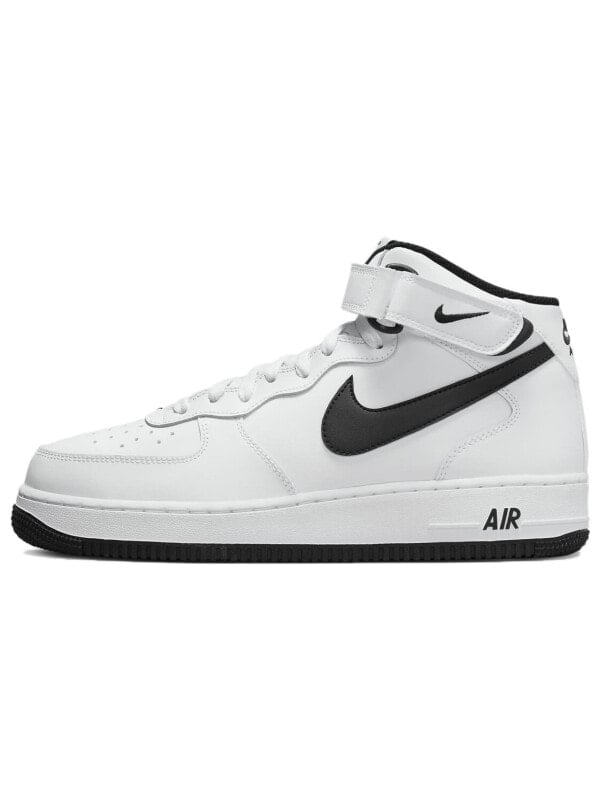 Кроссовки Nike Air Force 1 Mid White Black 2023 DV0806-101