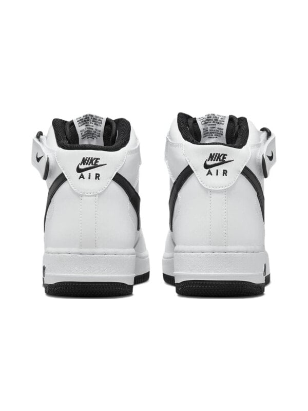 Кроссовки Nike Air Force 1 Mid White Black 2023 DV0806-101
