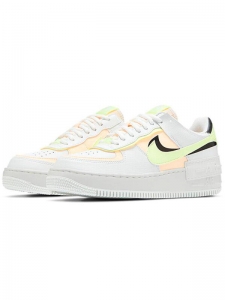 Кроссовки Nike Air Force 1 Low Shadow Summit White Barely Volt Crimson Tint Women's Ci0919-107