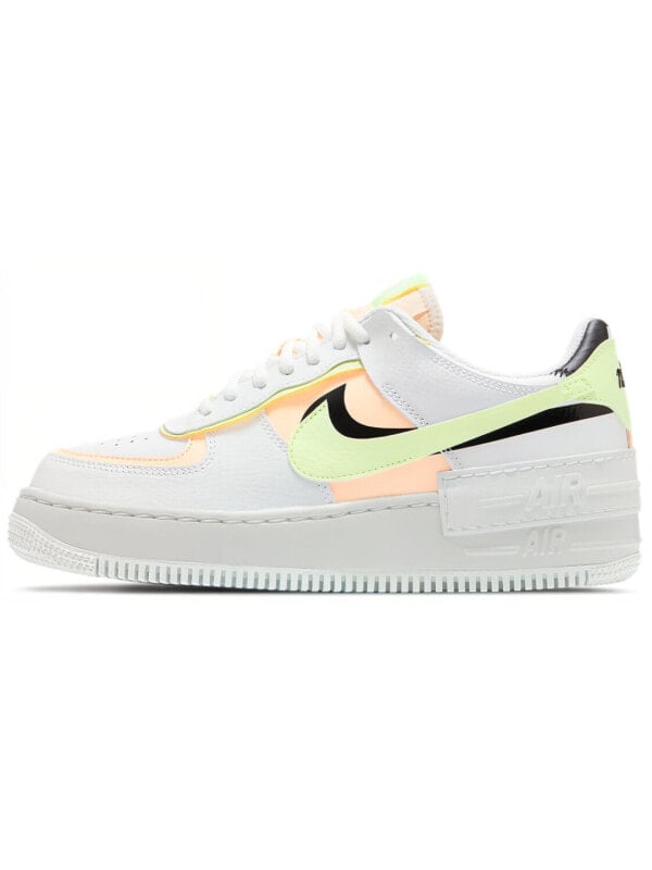 Кроссовки Nike Air Force 1 Low Shadow Summit White Barely Volt Crimson Tint Women's Ci0919-107