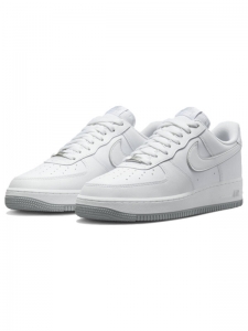 Кроссовки Nike Air Force 1 '07 Low White Wolf Grey Sole DV0788-100