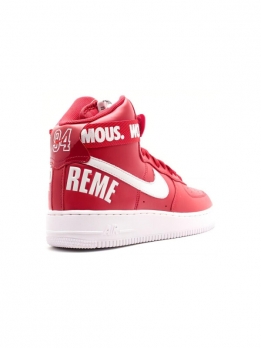 Кроссовки Nike Air Force 1 High Supreme World Famous Red 698696-610