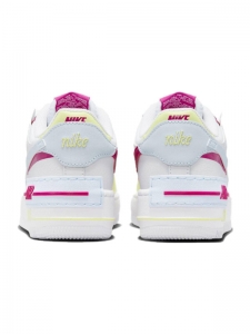 Кроссовки Nike Air Force 1 Shadow White Blue Tint Fireberry Women's FQ8885-100