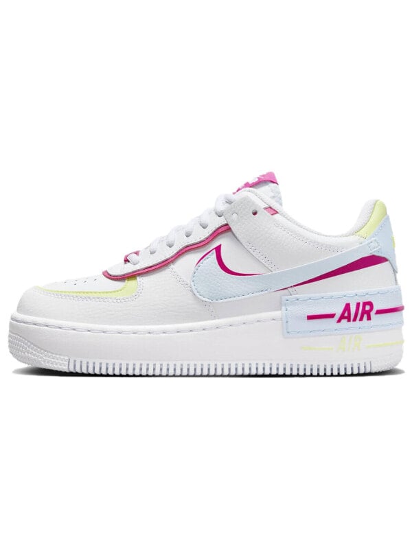 Кроссовки Nike Air Force 1 Shadow White Blue Tint Fireberry Women's FQ8885-100